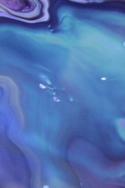 Soyut akrilik tablo, mermer duvar kağıdı.