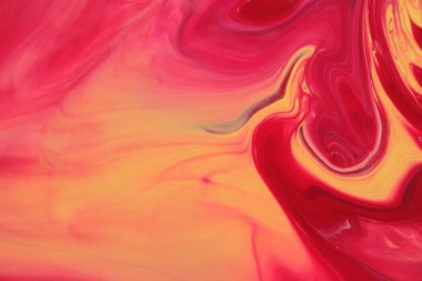 Soyut akrilik tablo, mermer duvar kağıdı.