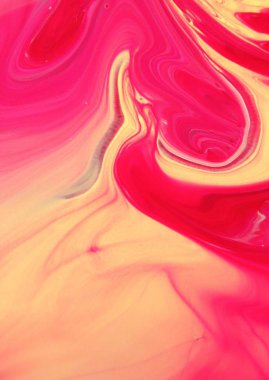 Soyut akrilik tablo, mermer duvar kağıdı.