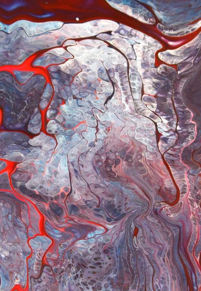 Абстрактная Акриловая Живопись Мраморные Обои — стоковое фото