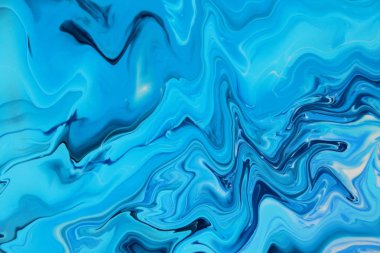 Soyut akrilik tablo, mermer duvar kağıdı.