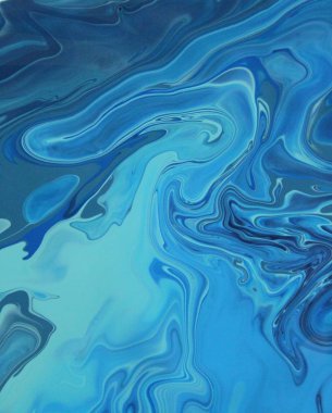 Soyut akrilik tablo, mermer duvar kağıdı.