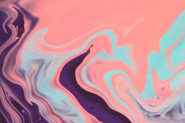 Soyut akrilik tablo, mermer duvar kağıdı.