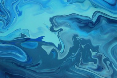 Soyut akrilik tablo, mermer duvar kağıdı.