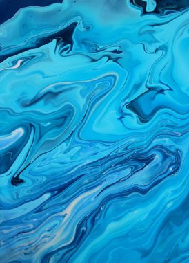 Soyut akrilik tablo, mermer duvar kağıdı.