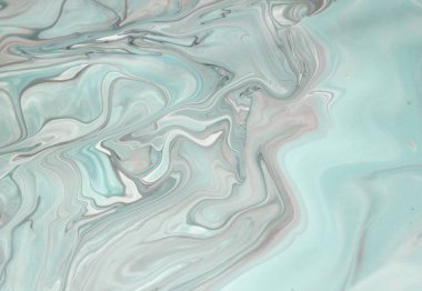 Soyut akrilik tablo, mermer duvar kağıdı.