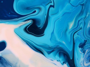 Soyut akrilik tablo, mermer duvar kağıdı.