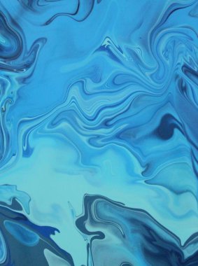 Soyut akrilik tablo, mermer duvar kağıdı.