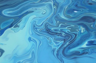 Soyut akrilik tablo, mermer duvar kağıdı.