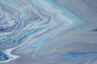 Soyut akrilik tablo, mermer duvar kağıdı.