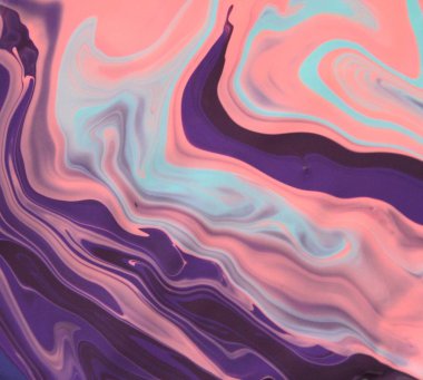 Soyut akrilik tablo, mermer duvar kağıdı.