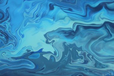 Soyut akrilik tablo, mermer duvar kağıdı.