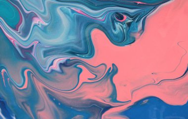 Soyut akrilik tablo, mermer duvar kağıdı.