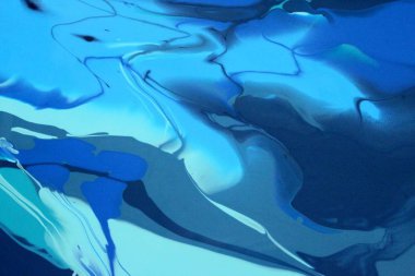 Soyut akrilik tablo, mermer duvar kağıdı.