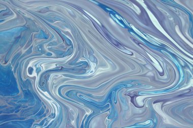 Soyut akrilik tablo, mermer duvar kağıdı.