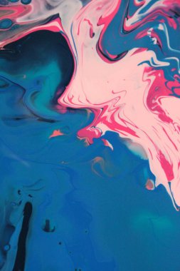 Soyut akrilik tablo, mermer duvar kağıdı.