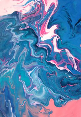 Soyut akrilik tablo, mermer duvar kağıdı.