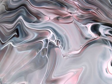 Soyut akrilik tablo, mermer duvar kağıdı.