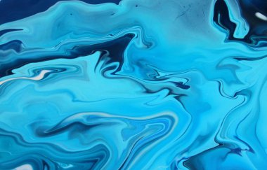 Soyut akrilik tablo, mermer duvar kağıdı.