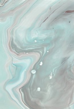 Soyut akrilik tablo, mermer duvar kağıdı.