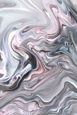 Soyut akrilik tablo, mermer duvar kağıdı.