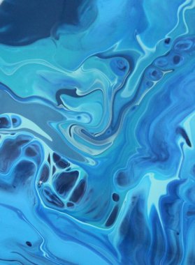 Soyut akrilik tablo, mermer duvar kağıdı.