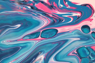 Soyut akrilik tablo, mermer duvar kağıdı.