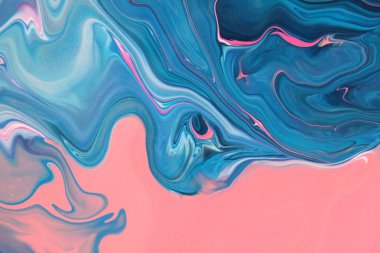 Soyut akrilik tablo, mermer duvar kağıdı.