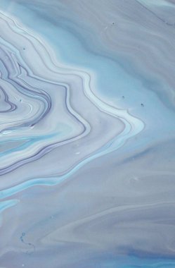 Soyut akrilik tablo, mermer duvar kağıdı.