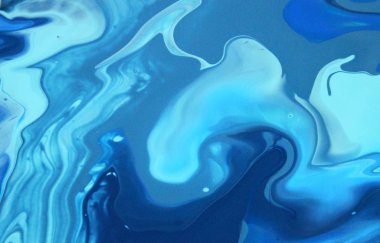 Soyut akrilik tablo, mermer duvar kağıdı.