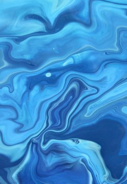 Soyut akrilik tablo, mermer duvar kağıdı.