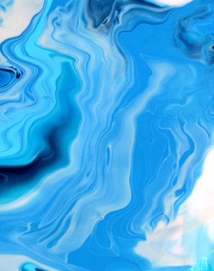 Soyut akrilik tablo, mermer duvar kağıdı.