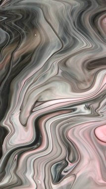 Soyut akrilik tablo, mermer duvar kağıdı.