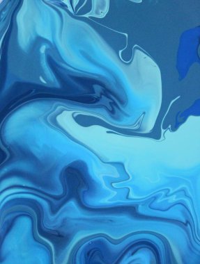 Soyut akrilik tablo, mermer duvar kağıdı.