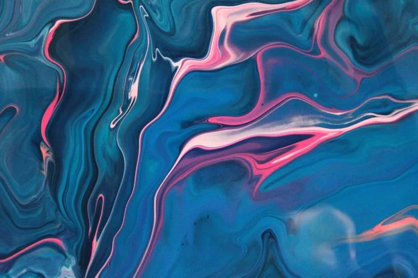 Abstract Acrylic Painting Marble Paint Wallpaper — Stock Photo, Image
