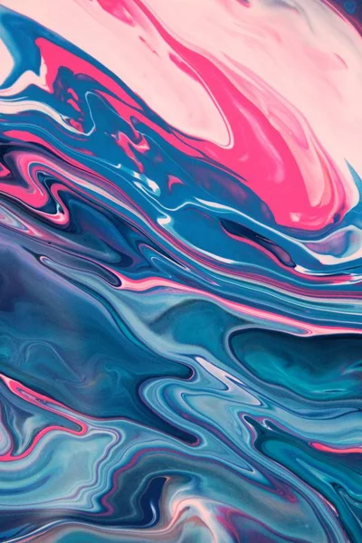 Soyut akrilik tablo, mermer duvar kağıdı.