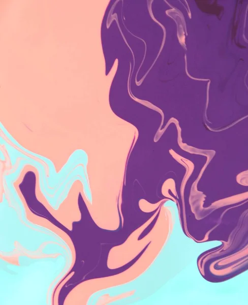 Soyut akrilik tablo, mermer duvar kağıdı.