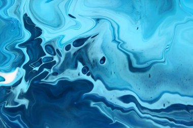 Soyut akrilik tablo, mermer duvar kağıdı.