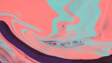 Soyut akrilik tablo, mermer duvar kağıdı.