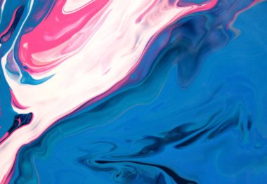 mavi ve pembe akrilik boyama duvar kağıdı