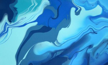 mavi akrilik boyama, mermer boya duvar kağıdı