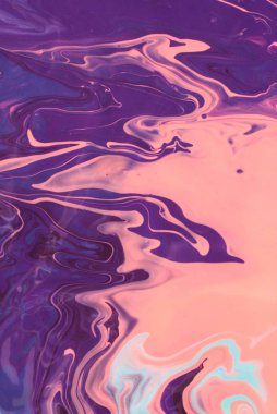 Soyut akrilik tablo, mermer duvar kağıdı.