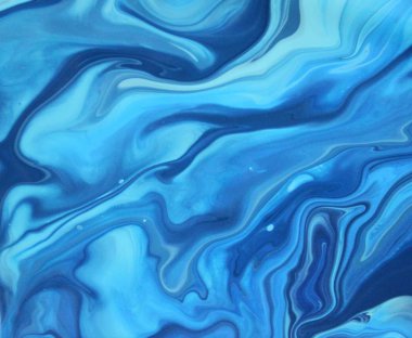 mavi akrilik boyama, mermer boya duvar kağıdı