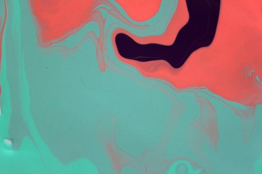 Soyut akrilik tablo, mermer duvar kağıdı.