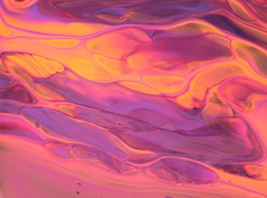 arka plan için bulaşmış renkli boya tam kare çekim