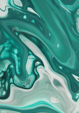 Arka plan için lekelenmiş mavi boyanın tam çerçeve görüntüsü