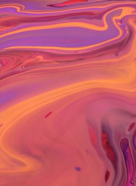 arka plan için bulaşmış renkli boya tam kare çekim