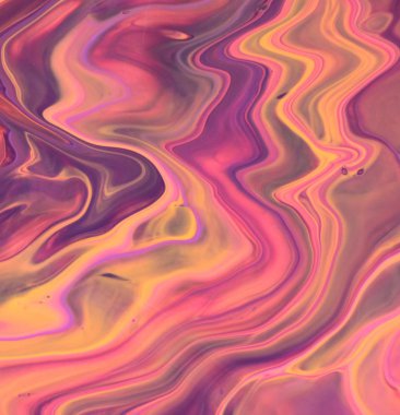 arka plan için bulaşmış renkli boya tam kare çekim