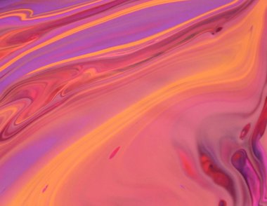 arka plan için bulaşmış renkli boya tam kare çekim