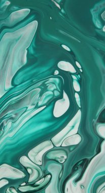 Arka plan için lekelenmiş mavi boyanın tam çerçeve görüntüsü